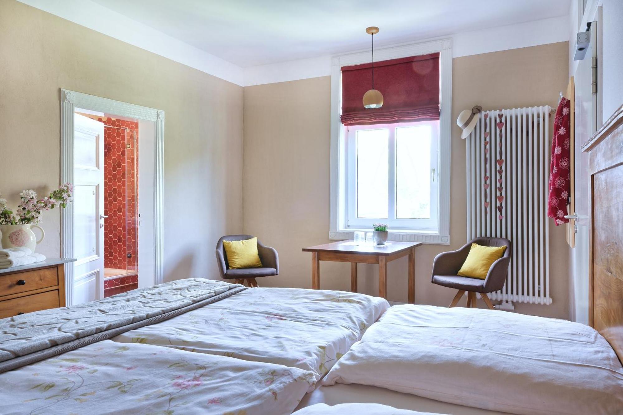 Gut Gross Zecher - Ferienzimmer Seedorf  Bagian luar foto